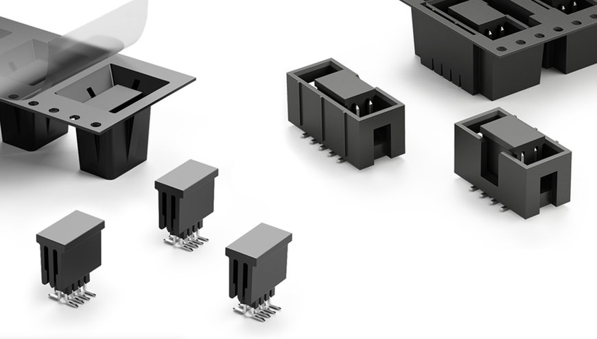 HIGH DEMAND FOR CONNECTORS IN THE TAPE & REEL PACKAGING (SLV W 4 SMD … TR / ASL … SMD … TR)